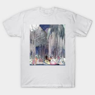 On the Way to the Dance by Kay Nielsen T-Shirt